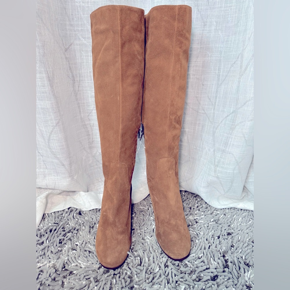 Tall Hazel/camel Suede Knee High
Boot Size 40/9- 9.5 Leather NWT - Picture 1 of 11